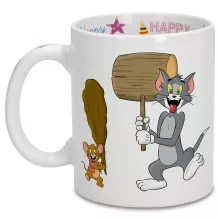 Tazza Itchy “Itchy e Scratchy e Tom e Jerry” – Parodia dei I Simpsons
