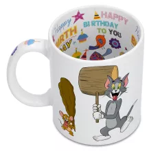 Tazza Itchy “Itchy e Scratchy e Tom e Jerry” – Parodia dei I Simpsons