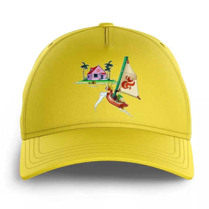 Kinderen Zomerpetten Parodie Zelda Link Wind Waker en Kame House