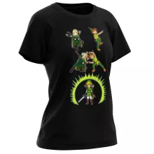 Link Women T-shirt “Link and Legolas” – Zelda parody