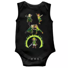 Mouwloos Babyromper Videospelletje Parodieën
