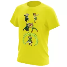 Legolas T-shirt “Legolas, Peter Pan och Link” – Parodi Zelda
