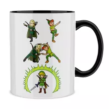 Caneca Link “Link e Legolas” – Zelda de parodia