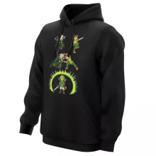 Camisola com capuz Link “Link e Legolas” – Zelda de parodia
