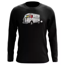T-Shirt à manches longues Pikachu « Une reconversion réussie... » – Parodie Pokémon