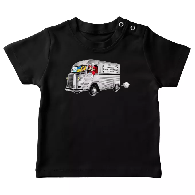 T-shirts para bebés Paródia Pokémon