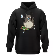 Totoro Kapuzenpullover “Totoro und Link” – Parodie auf Zelda