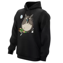 Totoro Kapuzenpullover “Totoro und Link” – Parodie auf Zelda