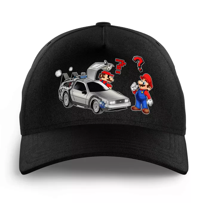 Cappelli Bambini Paoridia Super Mario Mario e La Delorean