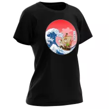 Going Merry Women T-shirt “Going Merry X The Great Wave of Kanagawa” – One Piece parody