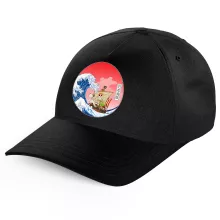 Casquette Enfant La Grande Vague « Pirates en mer du Japon... » – Parodie One Piece