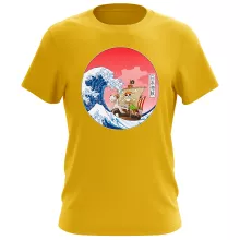 Camiseta Going Merry X La “Going Merry X La gran ola de Kanagawa” – Parodia de One Piece