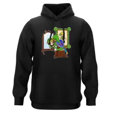 Link Kapuzenpullover “Norman Rockwell style” – Parodie auf Zelda
