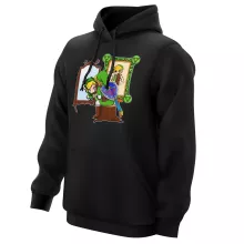 Link Kapuzenpullover “Norman Rockwell style” – Parodie auf Zelda
