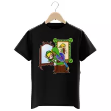 Link Kinder T-Shirt “Norman Rockwell style” – Parodie auf Zelda