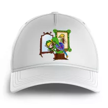 Link Kinder Kappe “Norman Rockwell style” – Parodie auf Zelda