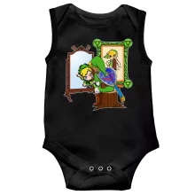 ärmelloser Baby Strampler Videospiel-Parodien