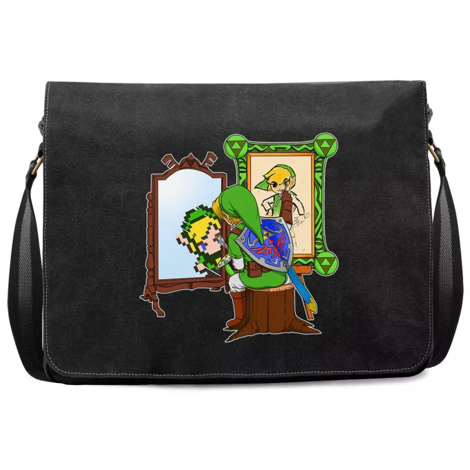 Sacos de lona Paródia Zelda Link - Norman Rockwell style