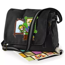 Link Schultertasche “Norman Rockwell style” – Parodie auf Zelda