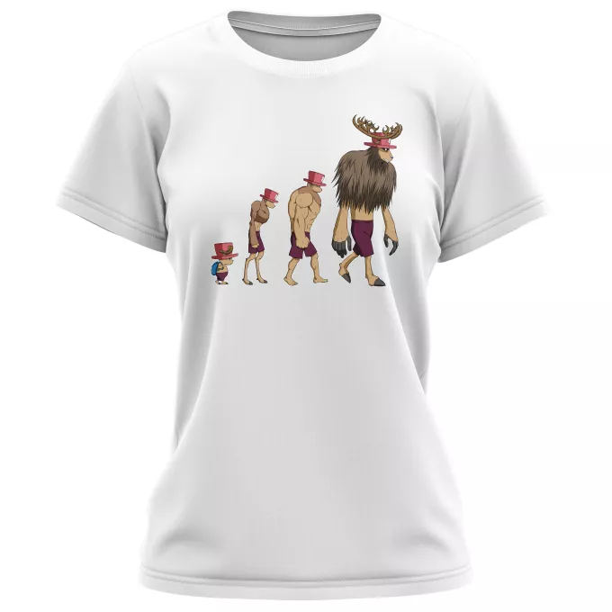 Kvinnor T-shirts Parodi One Piece Tony Tony Choppa