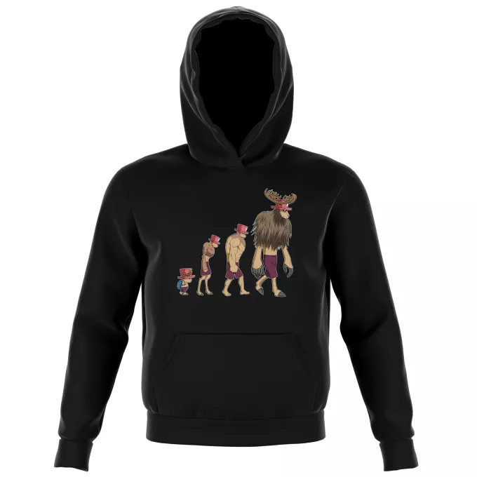 Sudaderas con capucha Niños Parodia One Piece Tony Tony Chopper