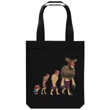 Sac Tote Bag en coton Bio Parodies Manga