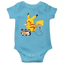 Body bébé Pikachu « En Charge... Ne pas déranger ! » – Parodie Pokémon