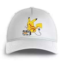 Casquette Enfant Pikachu « En Charge... Ne pas déranger ! » – Parodie Pokémon