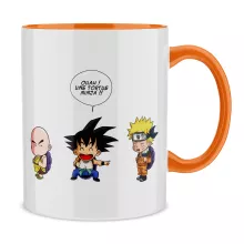 Mug Sangoku « Tortue ninja !? » – Parodie Naruto