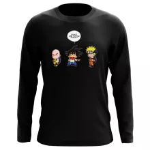 T-Shirt à manches longues Sangoku « Tortue ninja !? » – Parodie Naruto
