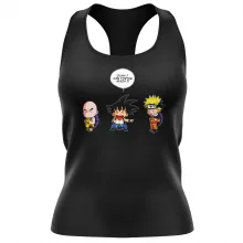 Débardeur Femme Sangoku « Tortue ninja !? » – Parodie Naruto