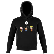 Sweat à capuche Enfant Sangoku « Tortue ninja !? » – Parodie Naruto