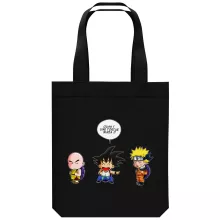 Sac Tote Bag en coton Bio Parodies Manga