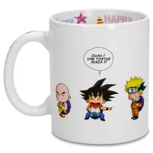 Mug Sangoku « Tortue ninja !? » – Parodie Naruto