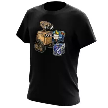 Camiseta Wall-E “Wall-E, Grendizer y R2-D2” – Parodia de Star Wars