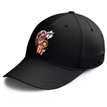 Casquette Luffy VS Titan Colossal « Viande !!!! » – Parodie One Piece