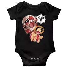 Body bébé manches courtes Parodies Manga