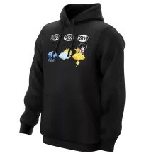 Sweat à capuche Sangoku « Météo Tokyo » – Parodie Pokémon