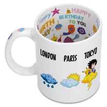 Son-Goku Tasse “Son-Goku und Pikachu” – Parodie auf Pokémon