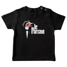 T-shirt bébé Tsuna « Le Parrain » – Parodie Reborn