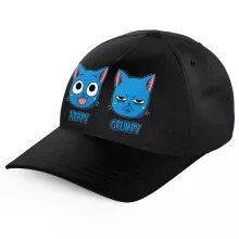 Casquette Enfant Happy Vs Grumpy Cat « Happy Grumpy » – Parodie Fairy Tail
