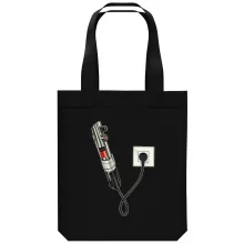 Shopper (Tote Bag) aus Bio-Baumwolle Filmparodien