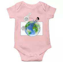 Body bébé (Filles) Olivier « Le Plus grand terrain de foot du Monde ! » – Parodie Olive et Tom - Captain Tsubasa