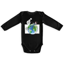 Body bébé manches longues Olivier « Le Plus grand terrain de foot du Monde ! » – Parodie Olive et Tom - Captain Tsubasa
