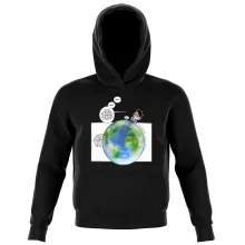 Sweat à capuche Enfant Olivier « Le Plus grand terrain de foot du Monde ! » – Parodie Olive et Tom - Captain Tsubasa