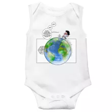 Body bébé Olivier « Le Plus grand terrain de foot du Monde ! » – Parodie Olive et Tom - Captain Tsubasa