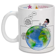 Mug Olivier « Le Plus grand terrain de foot du Monde ! » – Parodie Olive et Tom - Captain Tsubasa