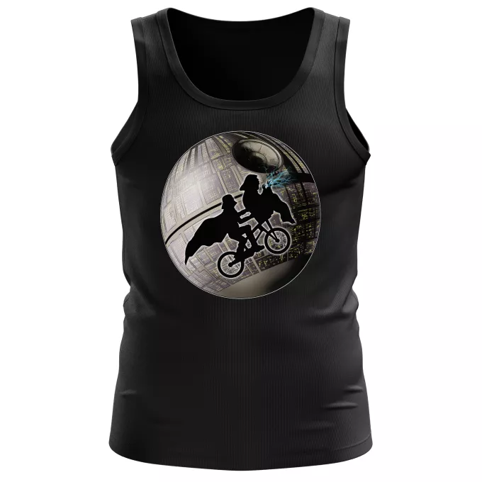 Herren Tank Top Parodie auf Star Wars Darth Vader und Darth Sidious
