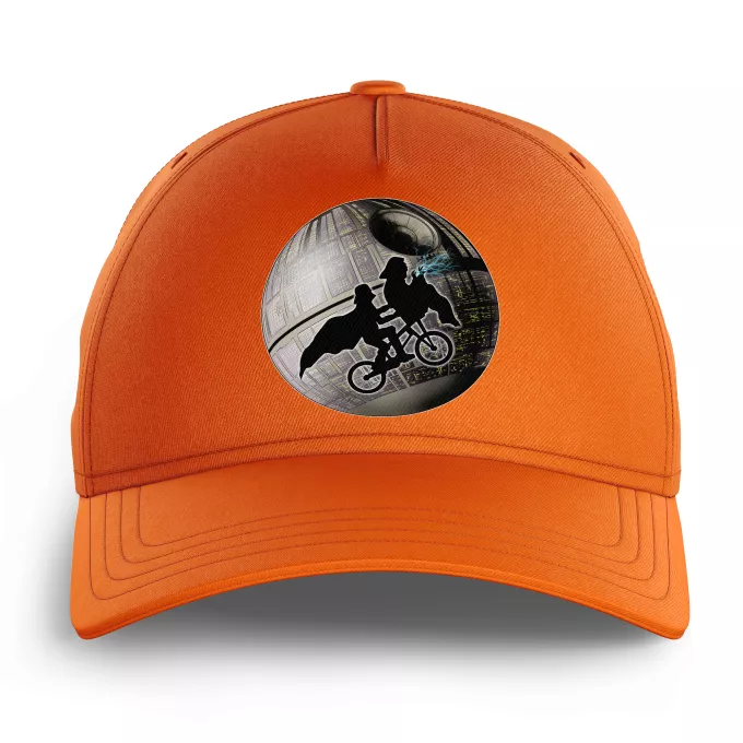 Casquettes Enfants Parodie Star Wars Direction l'étoile de la Mort ! - Dark Vador, l'Empereur sauce E.T l'Extra-Terrestre