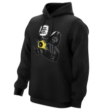 Sweat à capuche Dark Vador « A vos ordres, mon Mètre... !! » – Parodie Star Wars